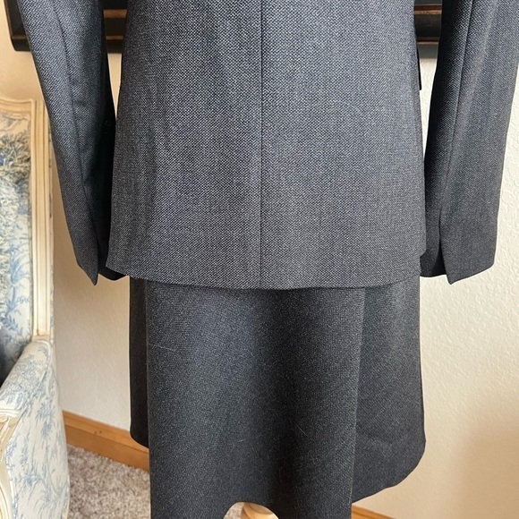 NWOT Theory Wool Blazer Charoal Size 8 - Picture 6 of 10